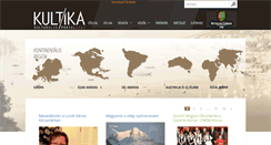 Desktop Screenshot of kultika.com