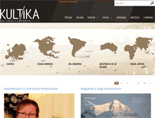 Tablet Screenshot of kultika.com